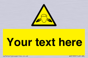 Custom Noise Hazard Sign